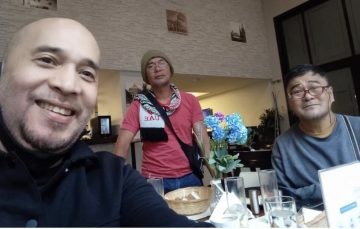 It snowed on our first day in Bucharest