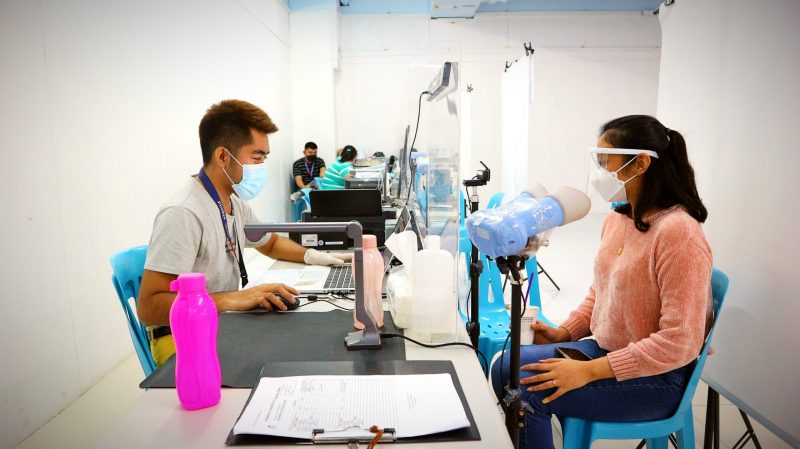 PSA PhilSys Step 2 National ID registration site in South Park Center (1)