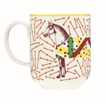 Playful horses gallop across Hermès’ new tableware