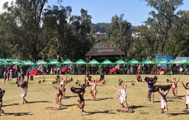 Baguio abloom in Panagbenga in March