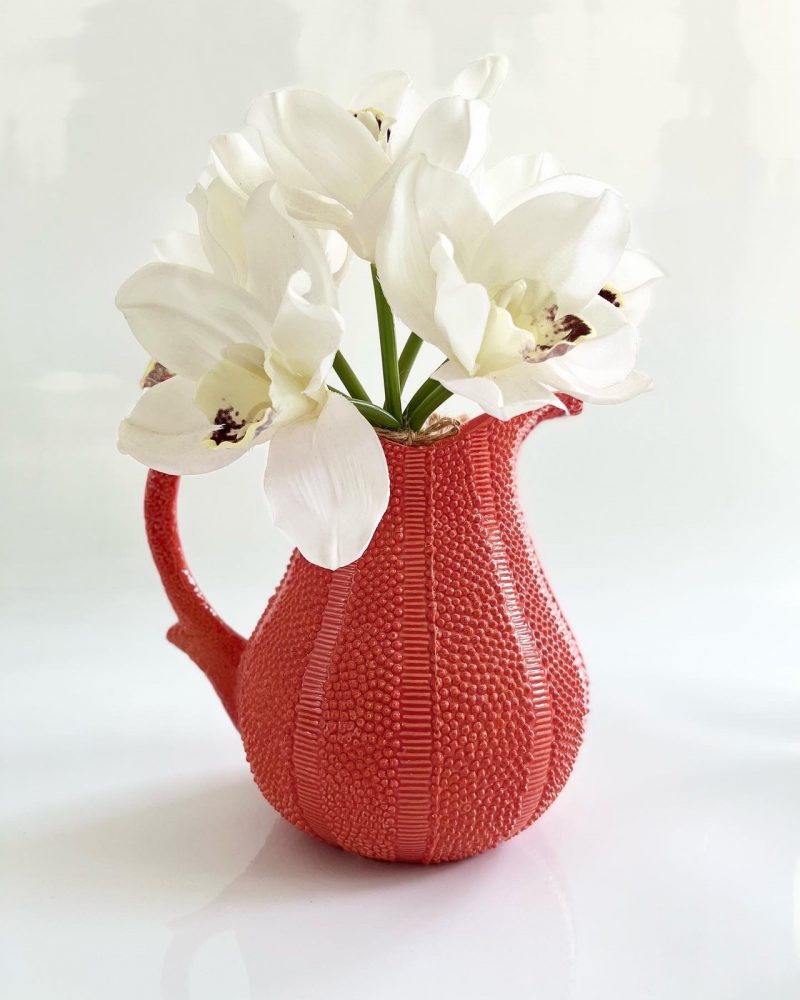 salungo porcelein pitchers made by local artisans for Liwayway