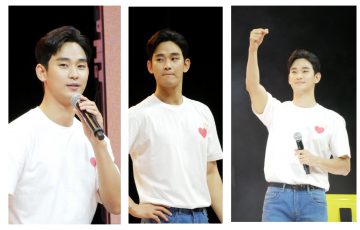 The night Kim Soo Hyun cried and had fun with fans