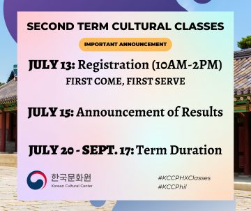 Korean Cultural Center launches face-to-face cultural classes July 20