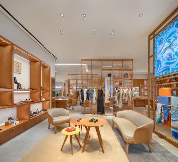 Why the Hermès store feels like a cozy luxury home