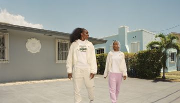 Venus Williams’ unexpected encounter in Lacoste ad