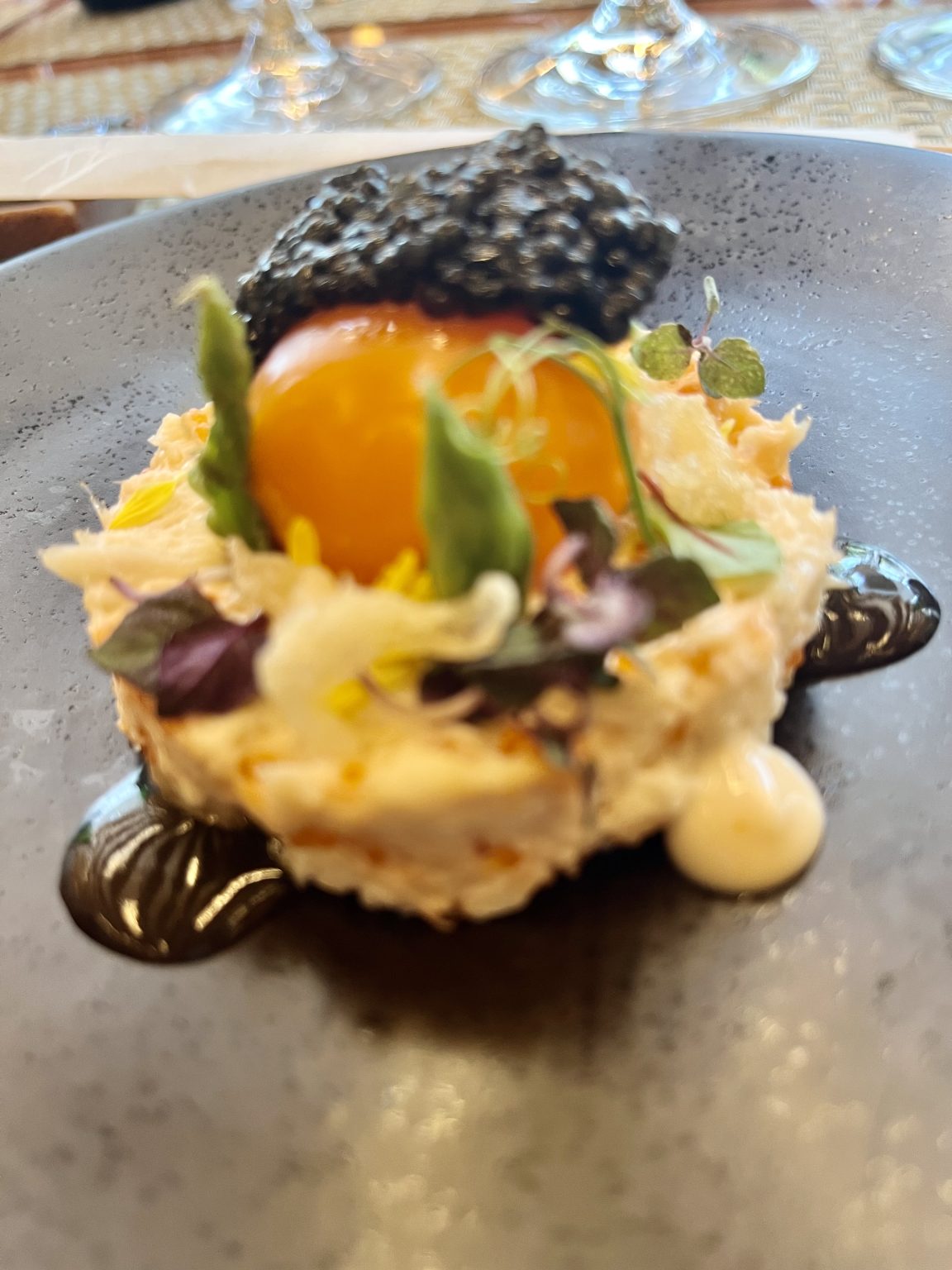 Rare sake experience—pairings with lobster tartar, Hokkaido scallop ...