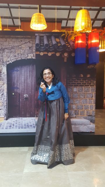 The day I wore the hanbok and learned more about the terno