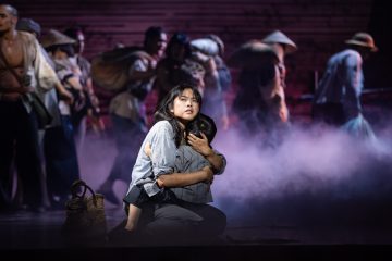 Filipino-Australian Abigail Adriano plays Kim in Miss Saigon in Manila
