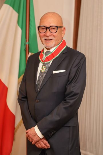 Ernest Escaler conferred the ‘Commendatore’ of the Order of the Star of Italy