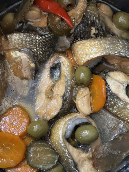 Spanish-style bangus