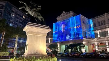 The day Iloilo Business Park turned purple