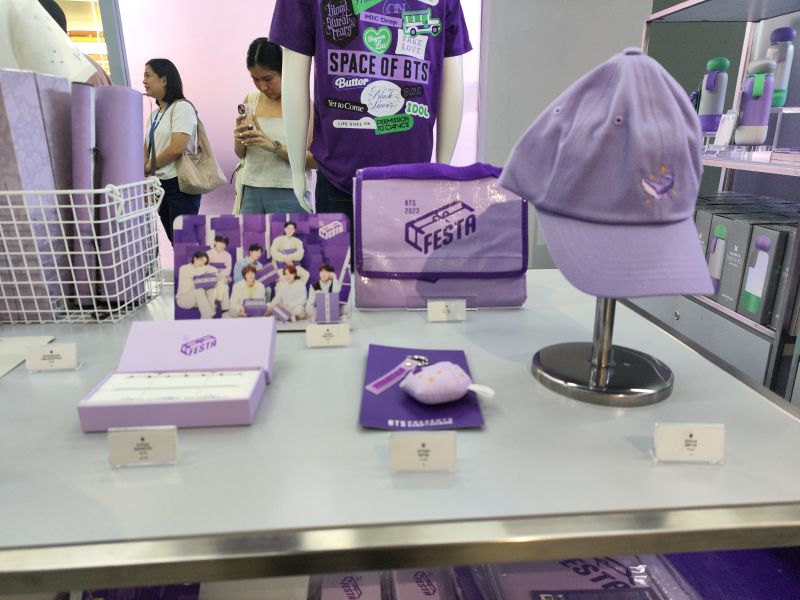 BTS pop-up store