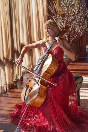 Grammy award-winning cellist Sara Sant’ Ambrogio performs for PPO’s 40th year anniversary