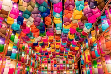 Check out Jinju silk lanterns at Korean Cultural Center
