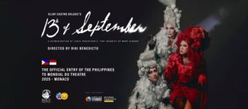 BOGT Philippines' ‘13th Of September’ to be staged in Monaco theater festival