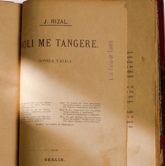 Rizal’s 1st-edition Noli