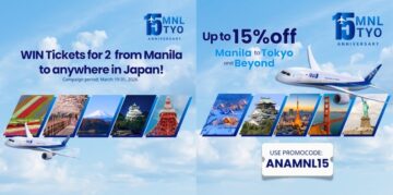 Win 2 tickets from Manila to anywhere in Japan