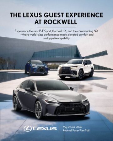The Lexus luxury, power, performance at Rockwell Power Plant