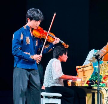 An evening of romantic chamber music for violin and piano