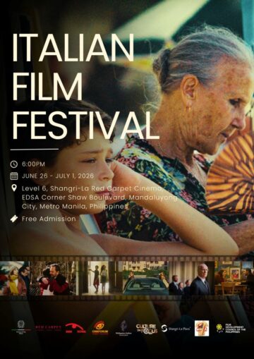 Italian Film Festival 2026 features acclaimed works