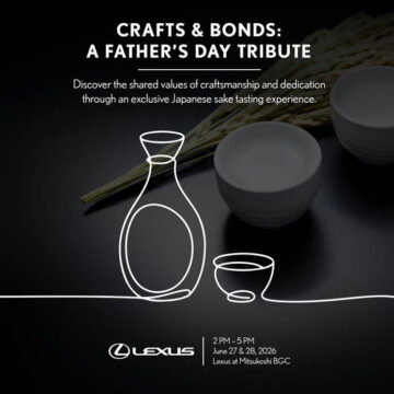Cars and sake: Dad's unique Father's Day experience continues with Lexus