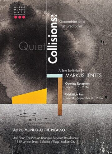 When expressionism meets geometry in the art of Markus Jentes