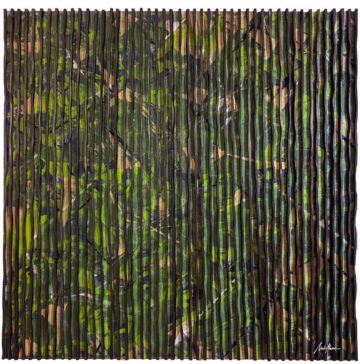 Milo Naval turns natural materials into abstract art