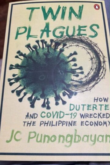 Twin Plagues: Why economist JC Punongbayan's new book is like his self-therapy