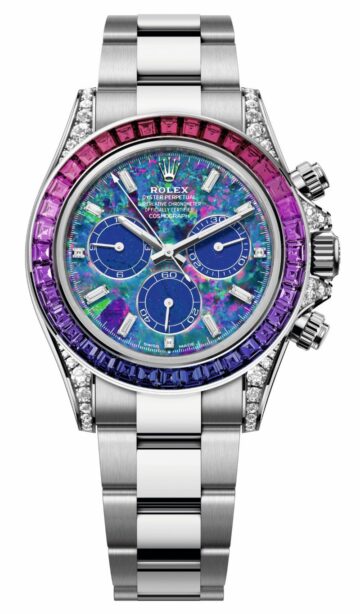 Timepieces raise £37.3 million at one-of-a-kind Rolex auction in partnership with Phillips