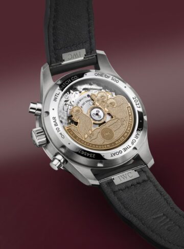 IWC Schaffhausen welcomes Year of the Goat with limited-edition chronograph