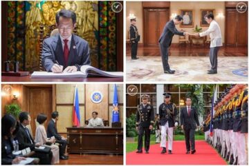 Japan Ambassador Kitagawa Katsuro presents credentials